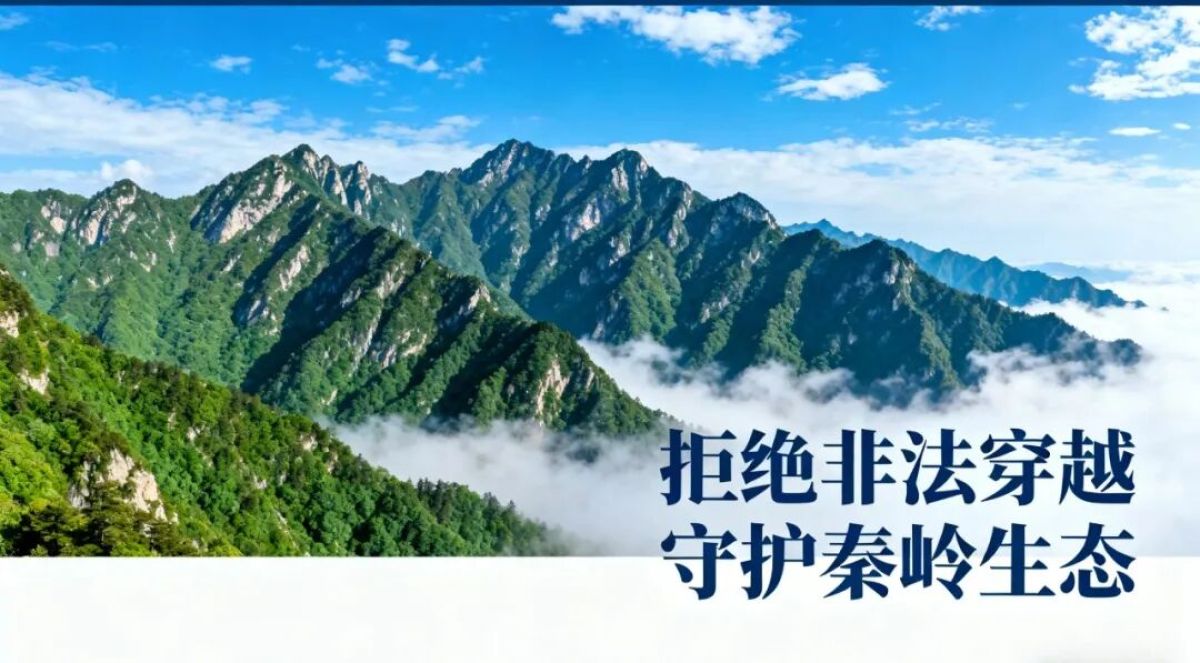 别让探险变“冒险”！拒绝非法穿越，守护秦岭生态家园