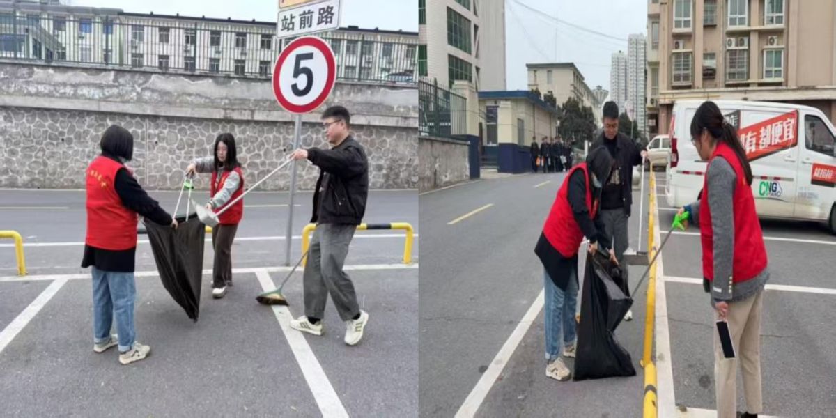 金陵街道机厂街社区：攻坚无人管死角 守护社区洁净美