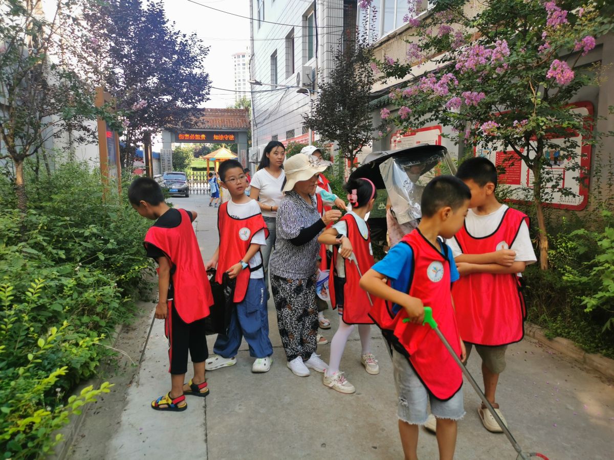 “‘垃圾分类我最棒’青少年净桥计划”志愿服务