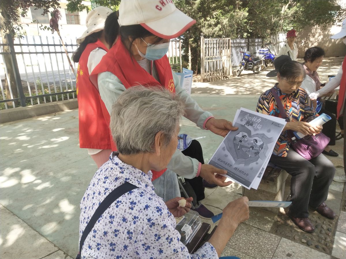 世界献血日 宣传志愿服务