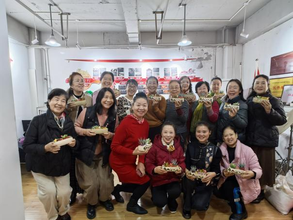 【知音聚邻里 服务零距离】——“多肉”小盆景