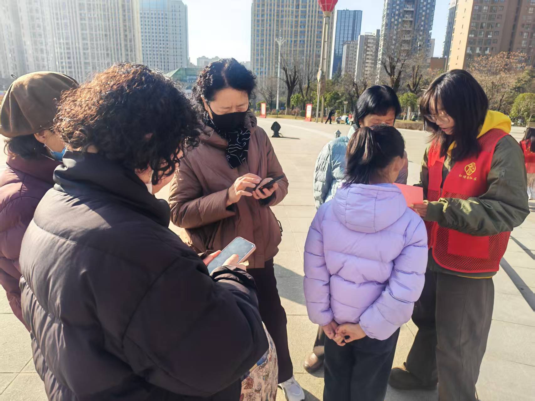 【百合行动】和谐路社区开展“文明新风过大年 移风易俗迎新春”宣传活动